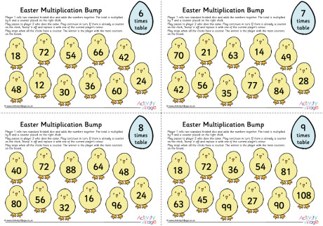 Easter Multiplication Bump Easter Multiplication Bump