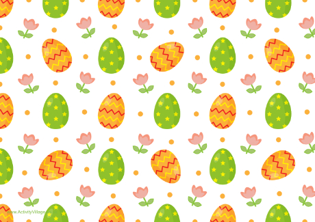 Easter scrapbook paper 3
