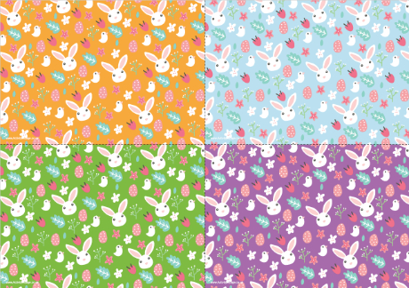 Easter scrapbook paper 1