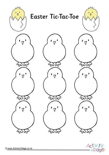 Easter Tic-Tac-Toe