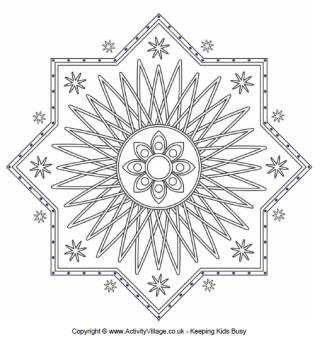 Eid Colouring Pages