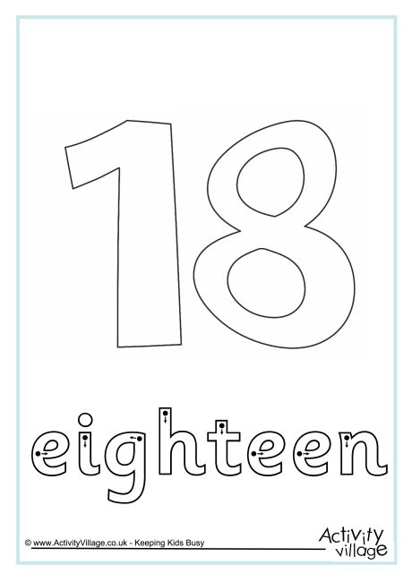 Eighteen Finger Tracing