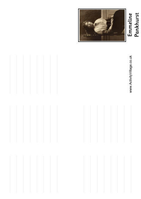 Emmeline Pankhurst Booklet Emmeline Pankhurst Booklet