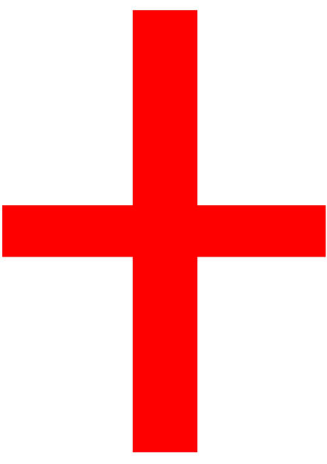 England Flag Super Small Printable In Color