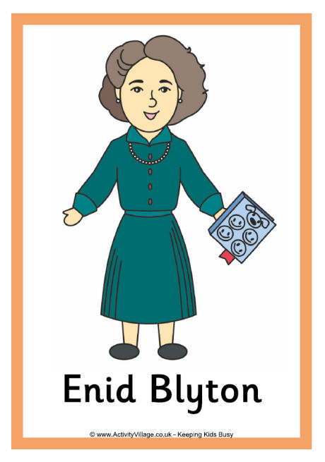 Enid Blyton poster