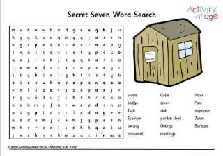 Enid Blyton Word Searches