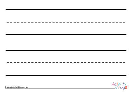 Extra large handwriting lines printable Extra large handwriting lines printable
