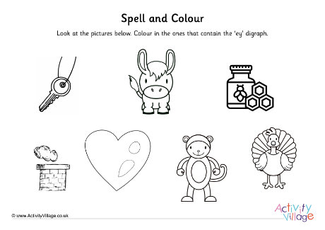 Ey Digraph Spell And Colour