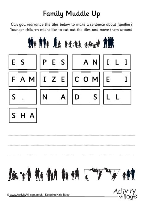 Family muddle up