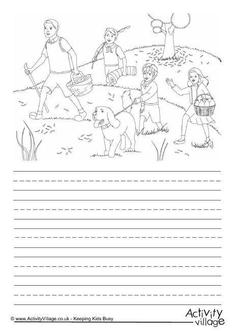 Famous Five story paper