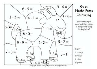Farm Animal Maths Worksheets