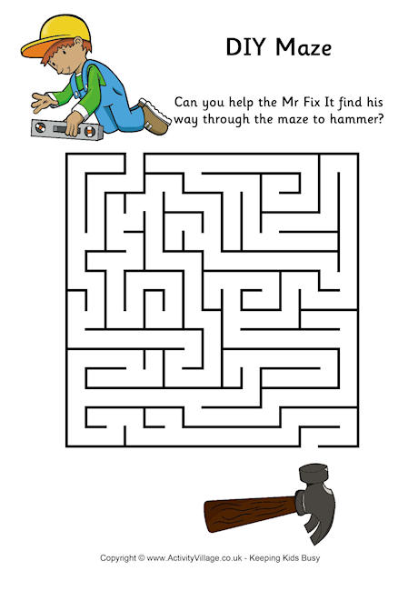 Father's Day maze 2
