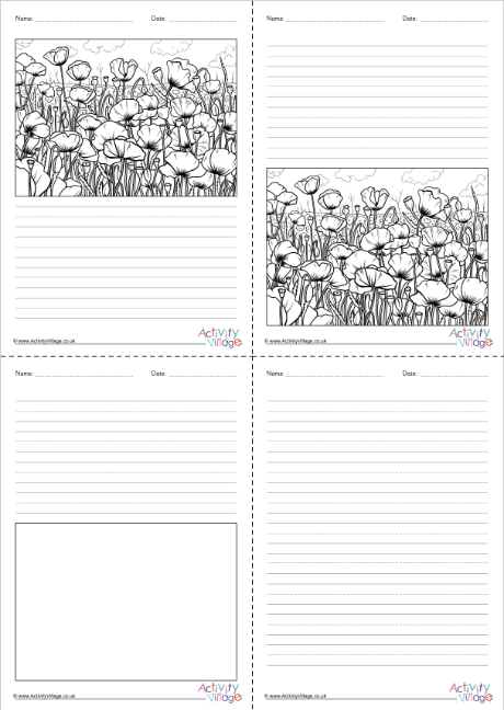 Field of poppies story paper Field of poppies story paper