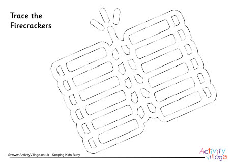 Firecrackers tracing page