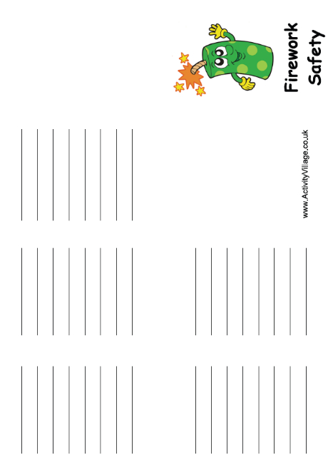 Firework Safety Booklet