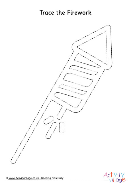 Firework tracing page