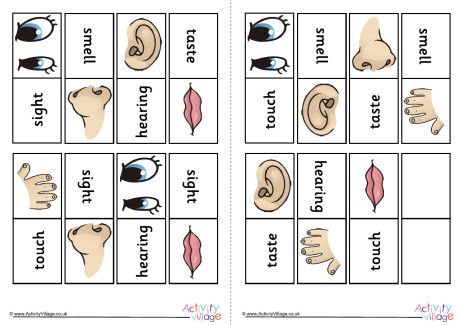 Five Senses Dominoes