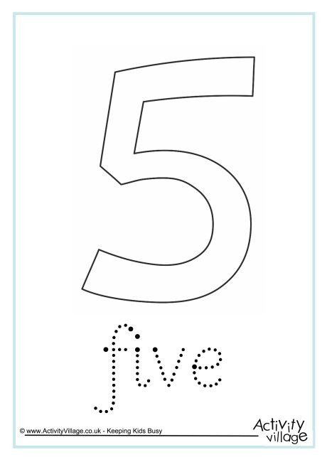 Five Word Tracing