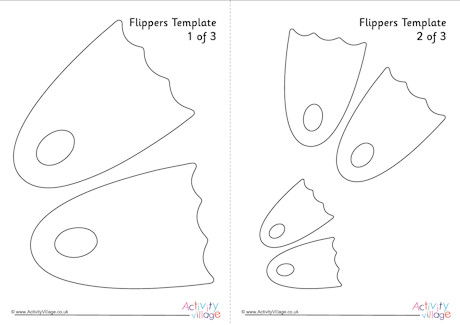 Flippers template Flippers template