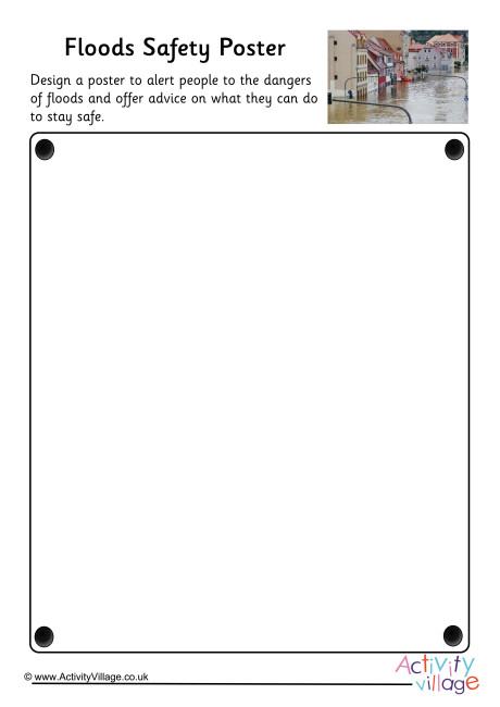 Floods Safety Poster