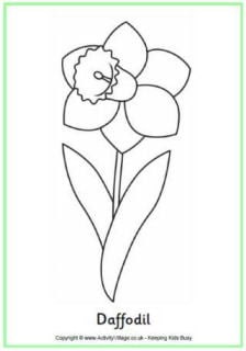 Flower Colouring Pages