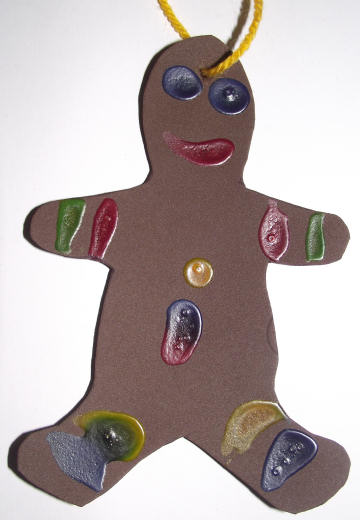 Foam gingerbread man 2