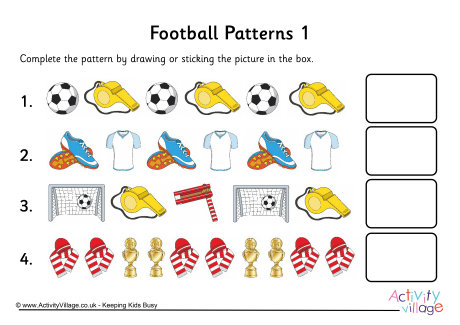 Football patterns 1 Football patterns 1