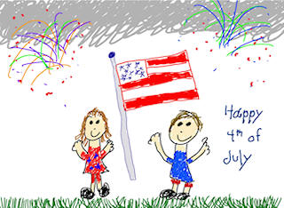 Fourth of July Cards