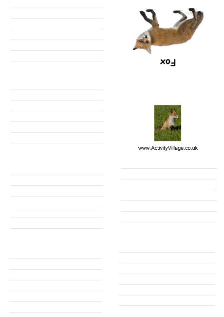 Fox booklet Fox booklet