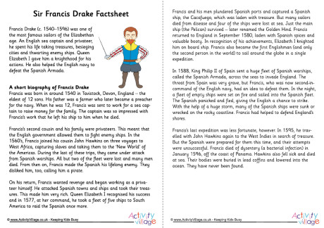 Francis Drake Factsheet