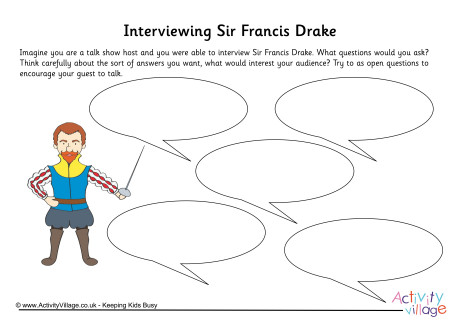 Francis Drake Interview Worksheet