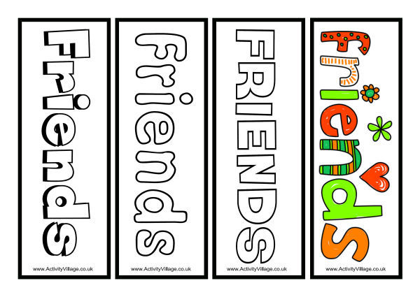 Friends bookmarks 2