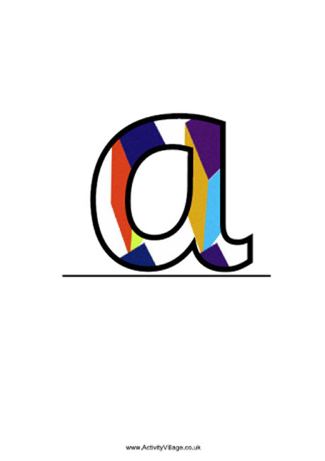 Fun alphabet lower case Fun alphabet lower case