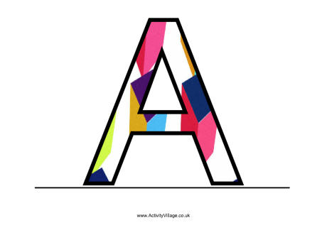 Fun alphabet upper case