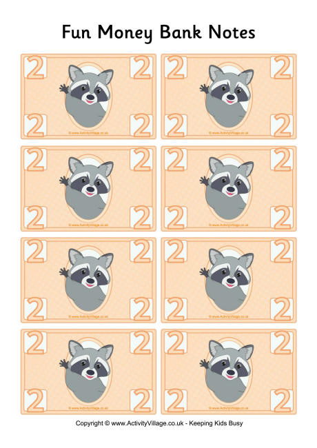 Fun money banknotes 2