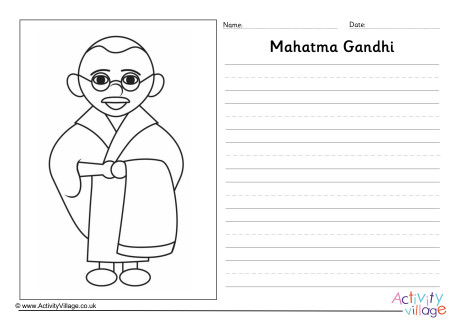 Gandhi story paper