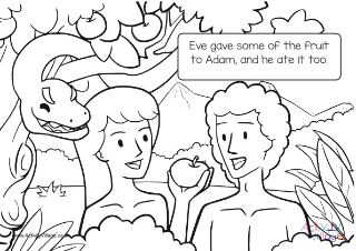 Tempation in the Garden of Eden