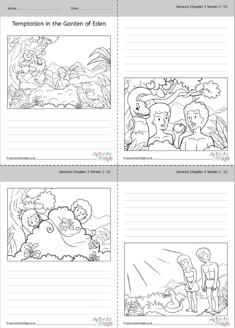 Garden of Eden story paper