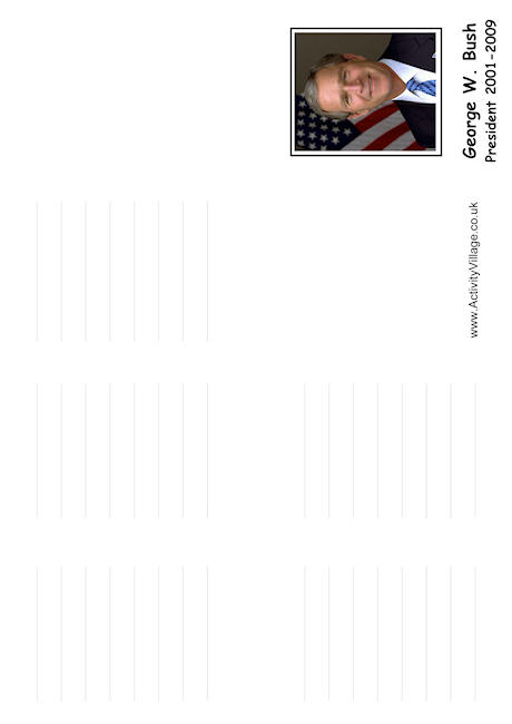 George W Bush booklet George W Bush booklet