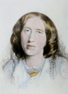Portrait of George Eliot in 1864