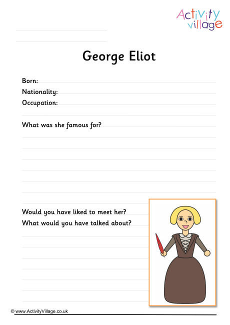 George Eliot Worksheet