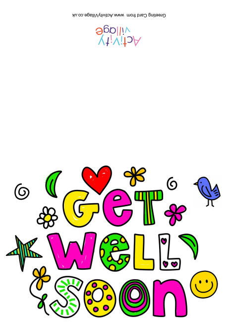 Get Well Soon Card