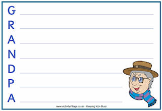 grandparents day printables cards
