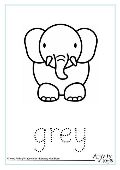 Grey Word Tracing