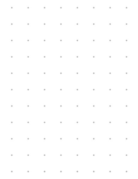 Grid paper square dots
