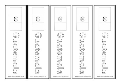 Guatemala Bookmarks