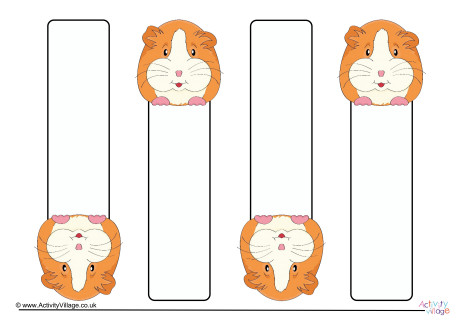 Guinea Pig Bookmarks