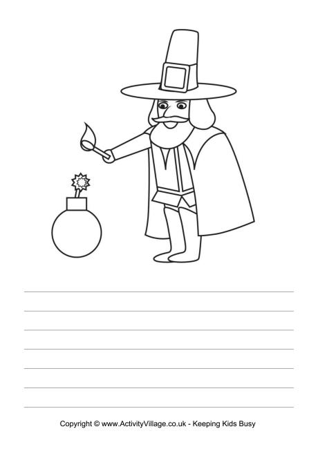 Guy Fawkes story paper