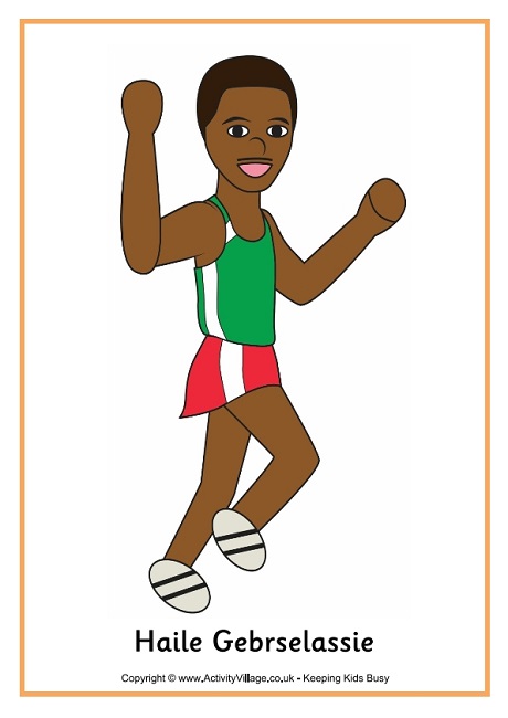 Haile Gebrselassie poster