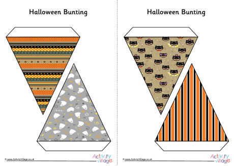 Halloween Bunting Small Halloween Bunting Small